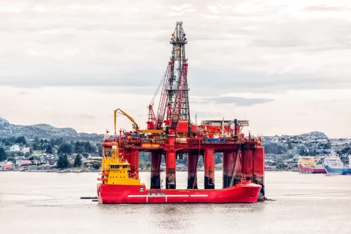 red drilling offshore oil and gas